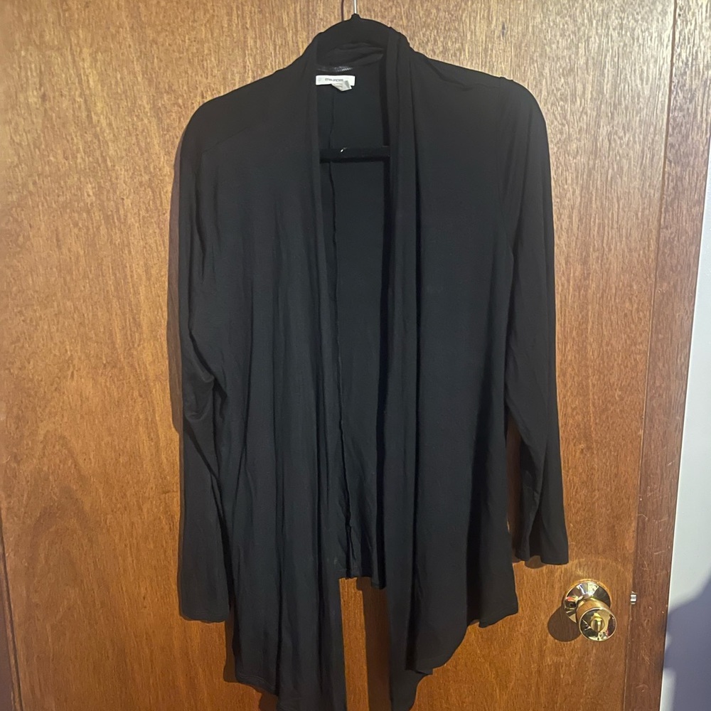 Long sleeve black cardigan